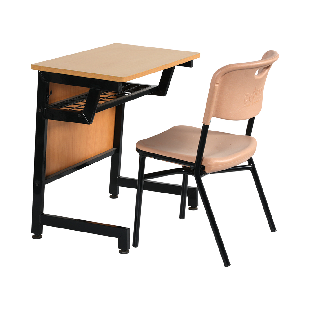 轻便可调课堂桌椅套装姿势支撑设计