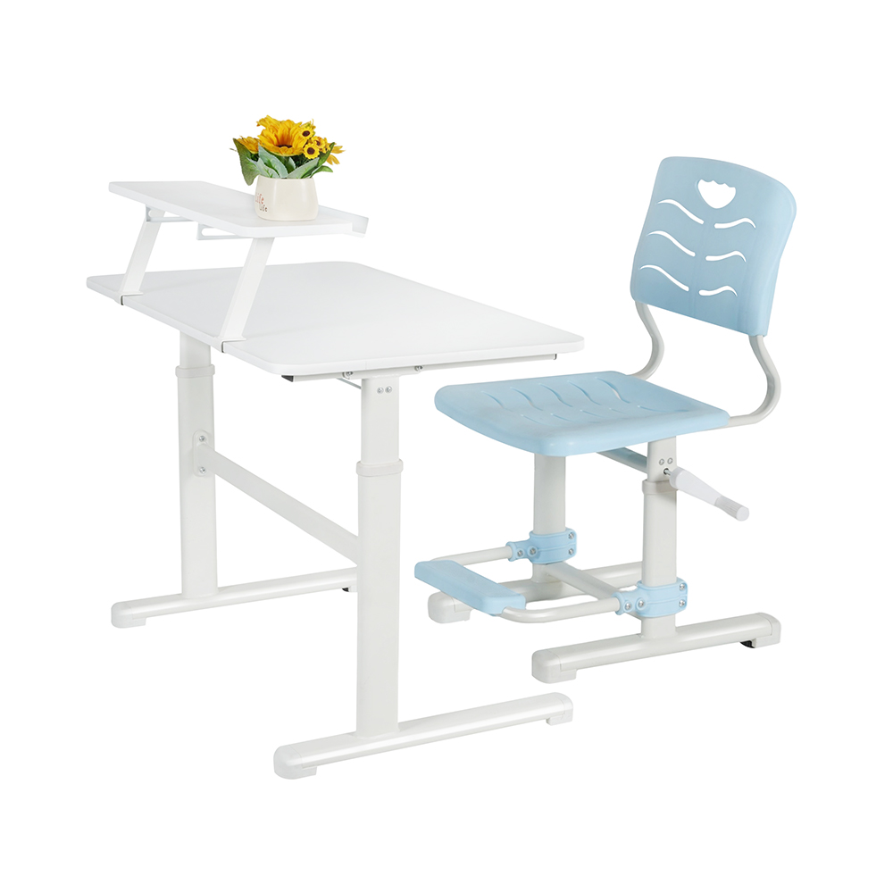 现代学校桌椅轻便适应性学校桌椅套装姿势支撑设计