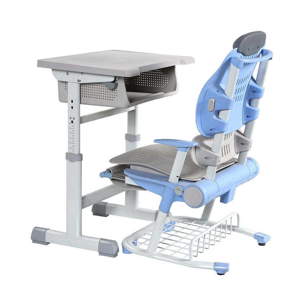 人体工学可调午休桌椅学校家具学生桌椅