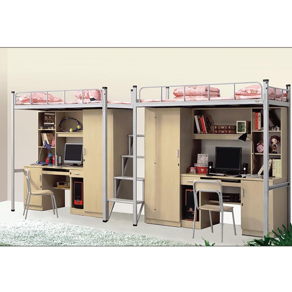 时尚多功能高架公寓床