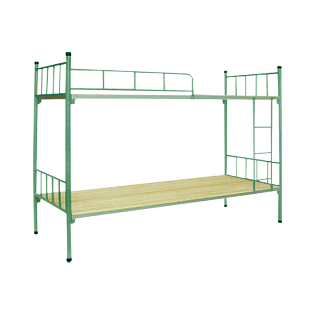 经济型坚固金属双层公寓床
