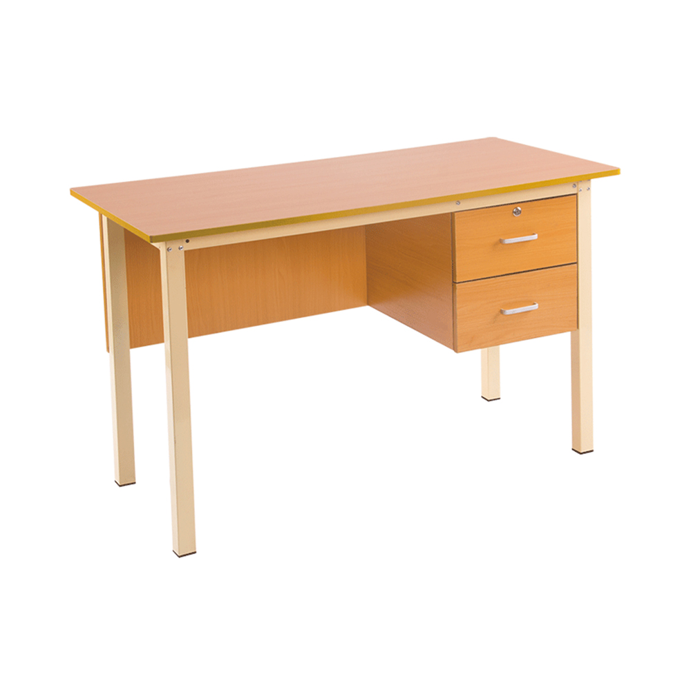 学校双抽屉木质讲台