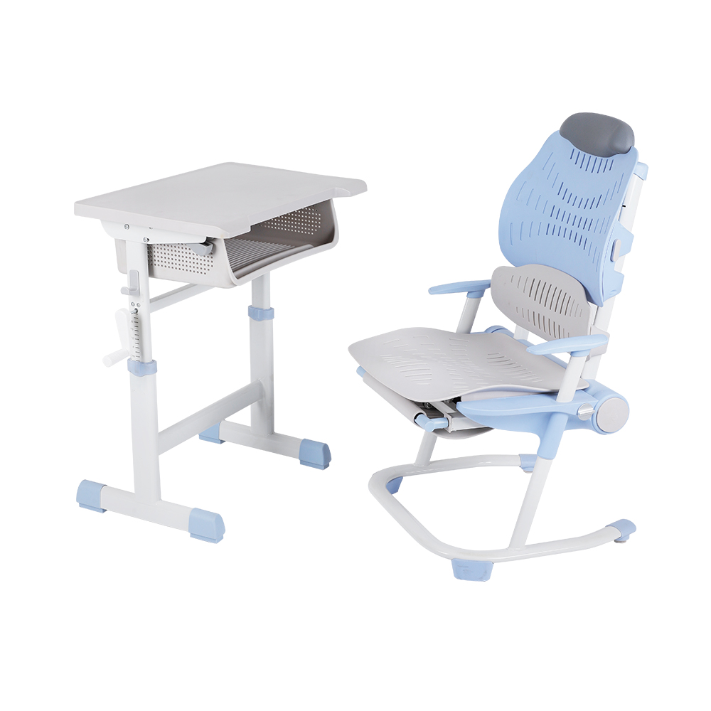 新品可调学校休息桌椅套装带加固管框